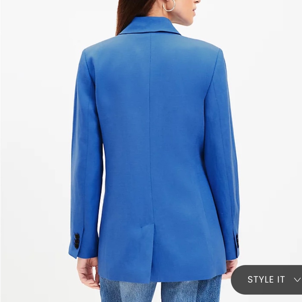 Loft Oversized Fluid Two Button Blazer - image 5